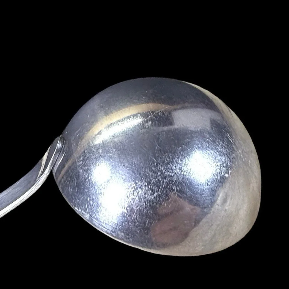 Beka Rostfrei Stainless Steel Serving Ladle Hook Handle Large Vintage Utensil
